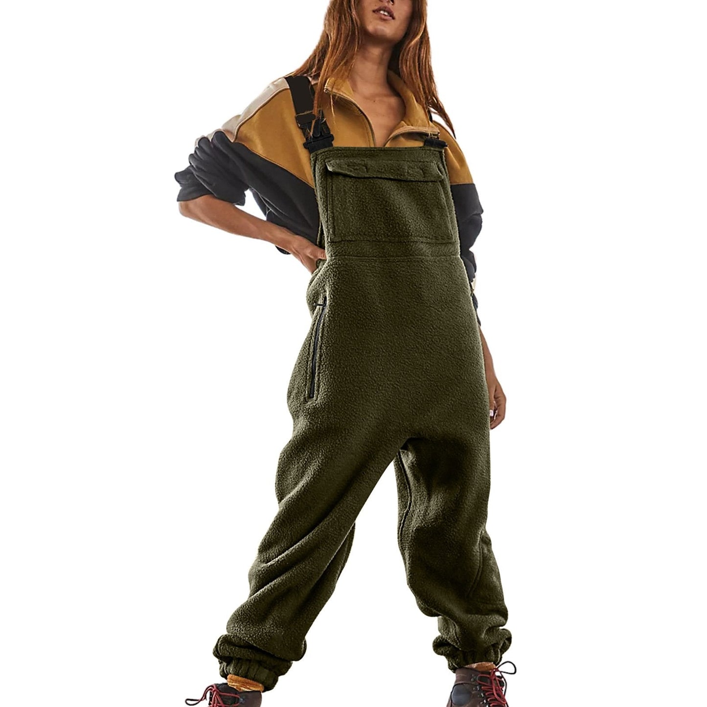 Varme Overalls til Kvinder – Løse Jumpsuits